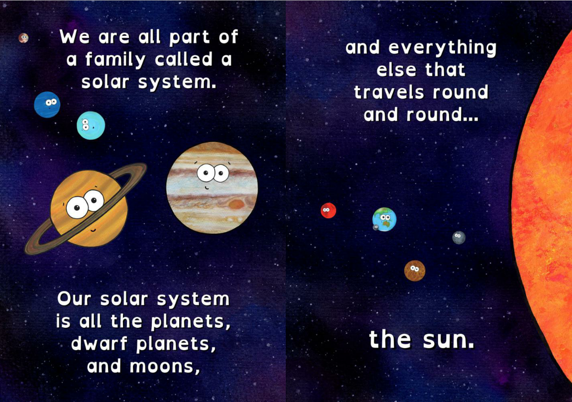 My Name is The Sun - A Solar System Story