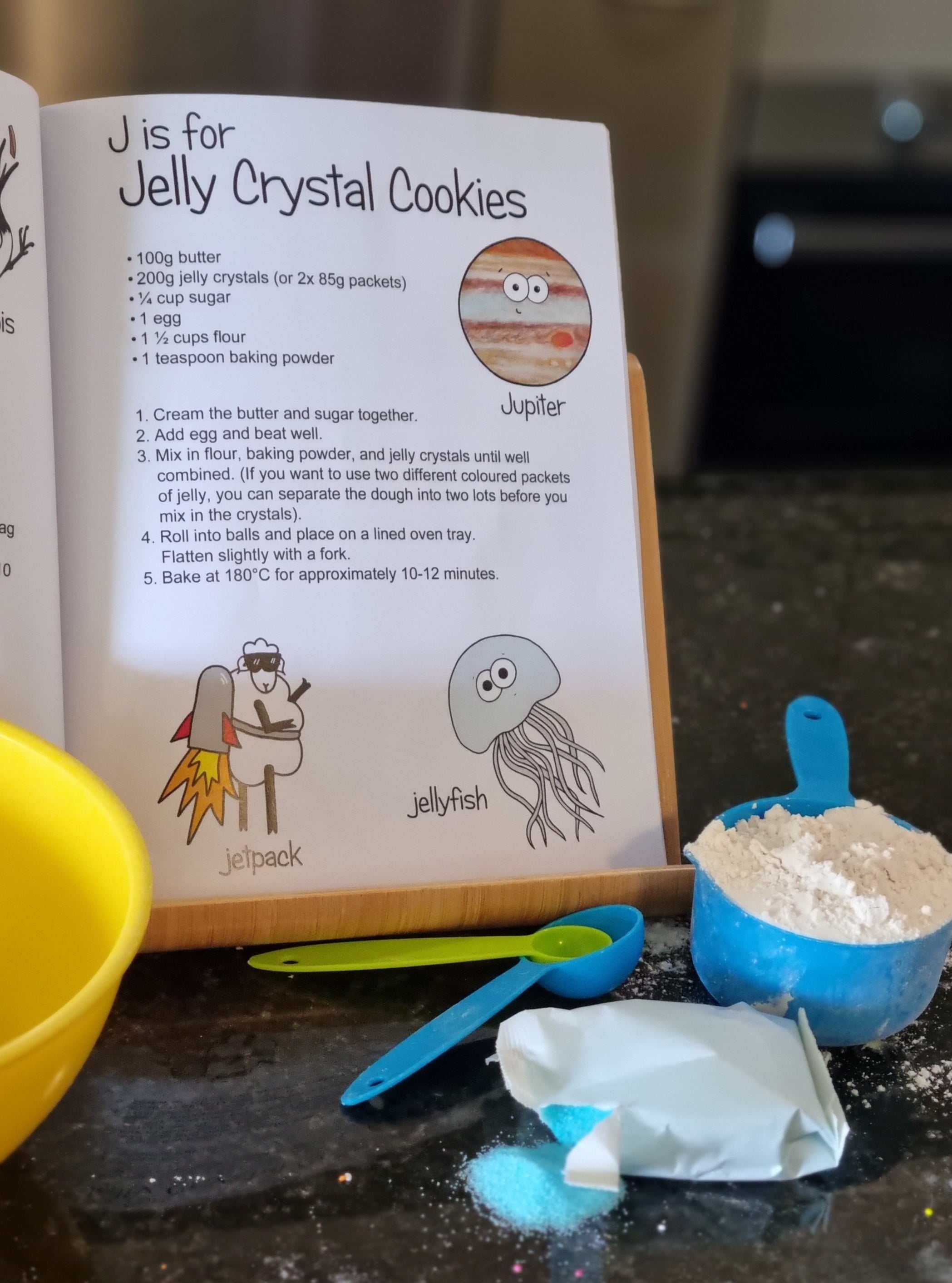 S is for Scrumptious - An Alphabet Cookbook