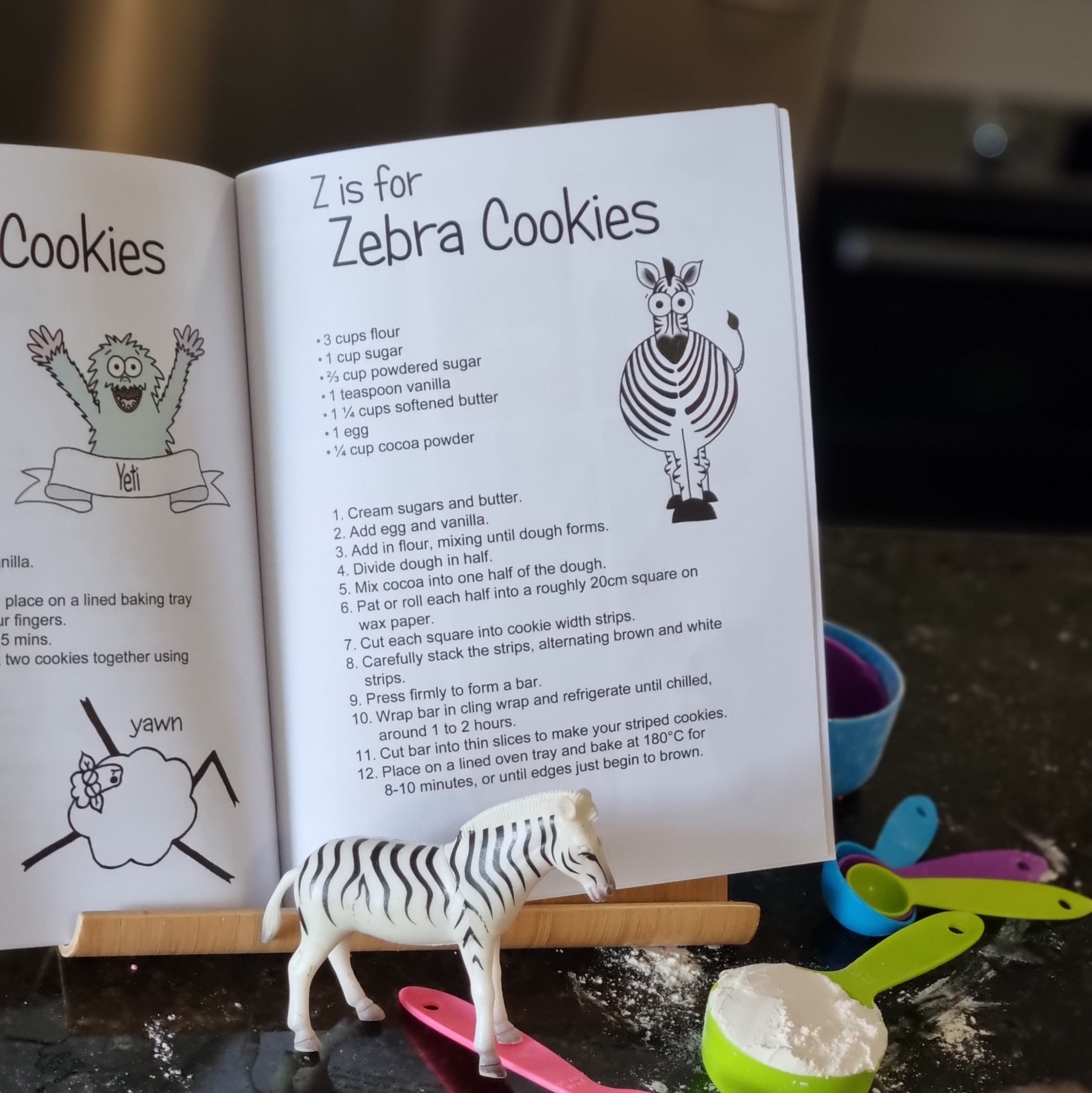 S is for Scrumptious - An Alphabet Cookbook
