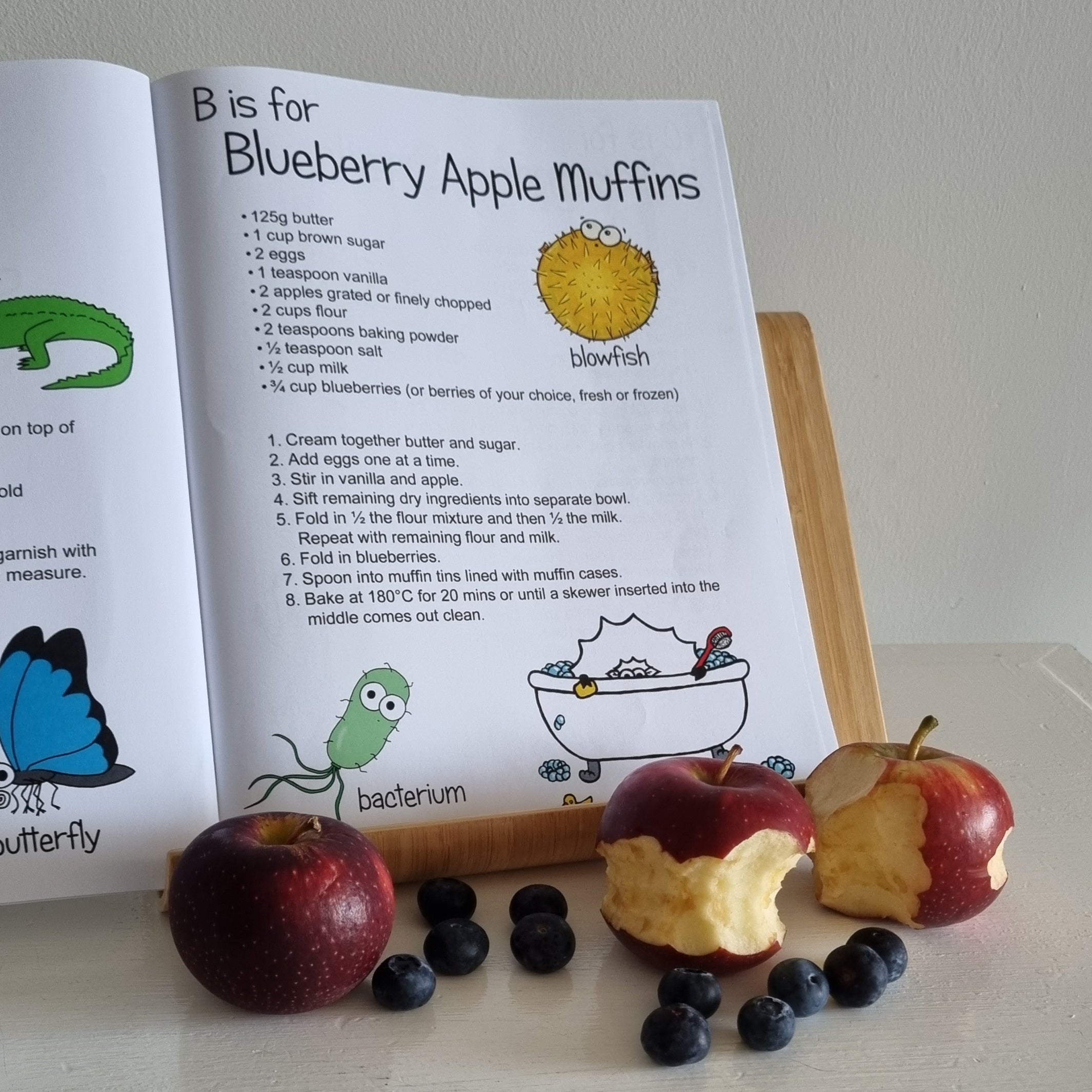 S is for Scrumptious - An Alphabet Cookbook