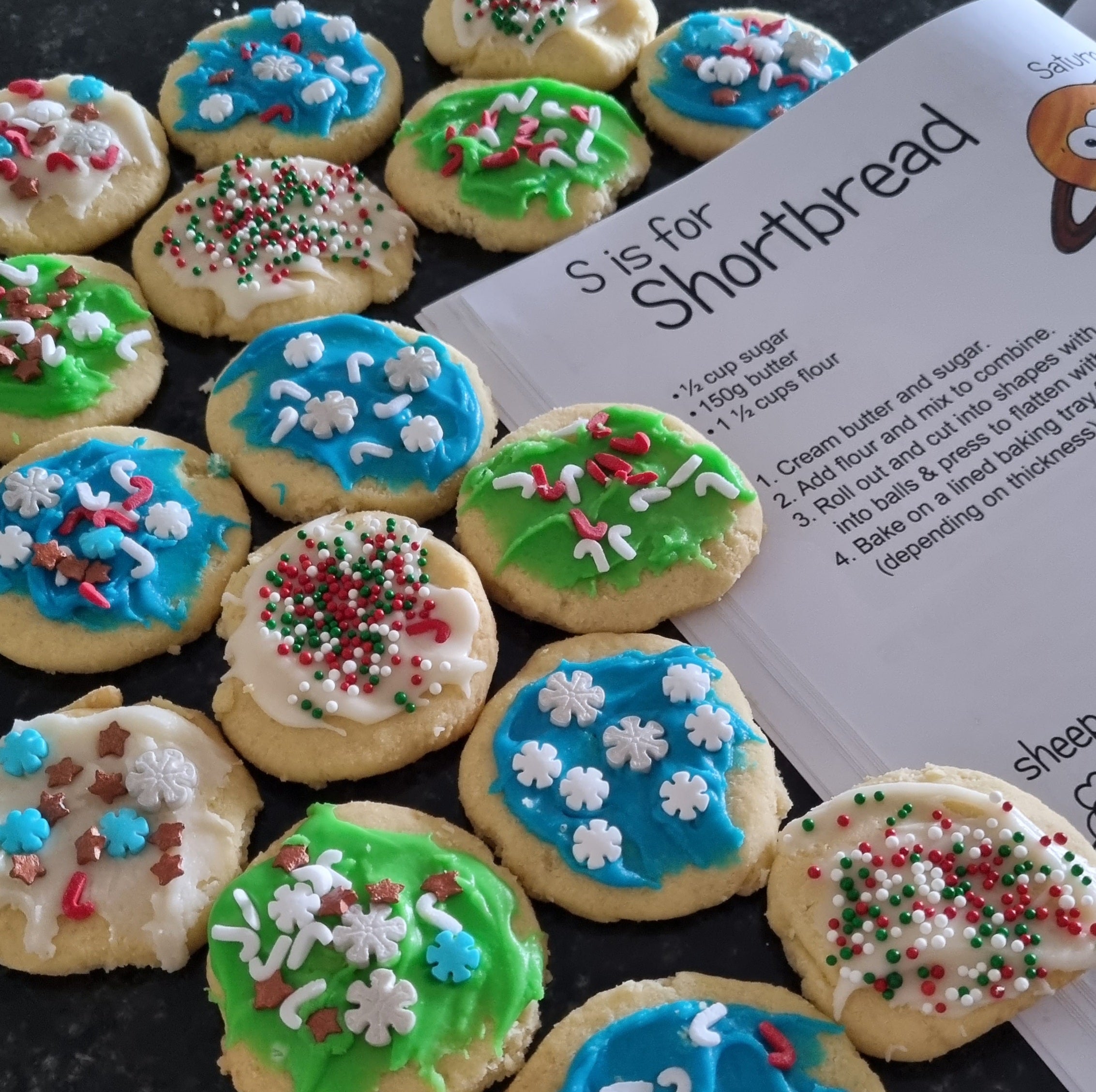 S is for Scrumptious - An Alphabet Cookbook