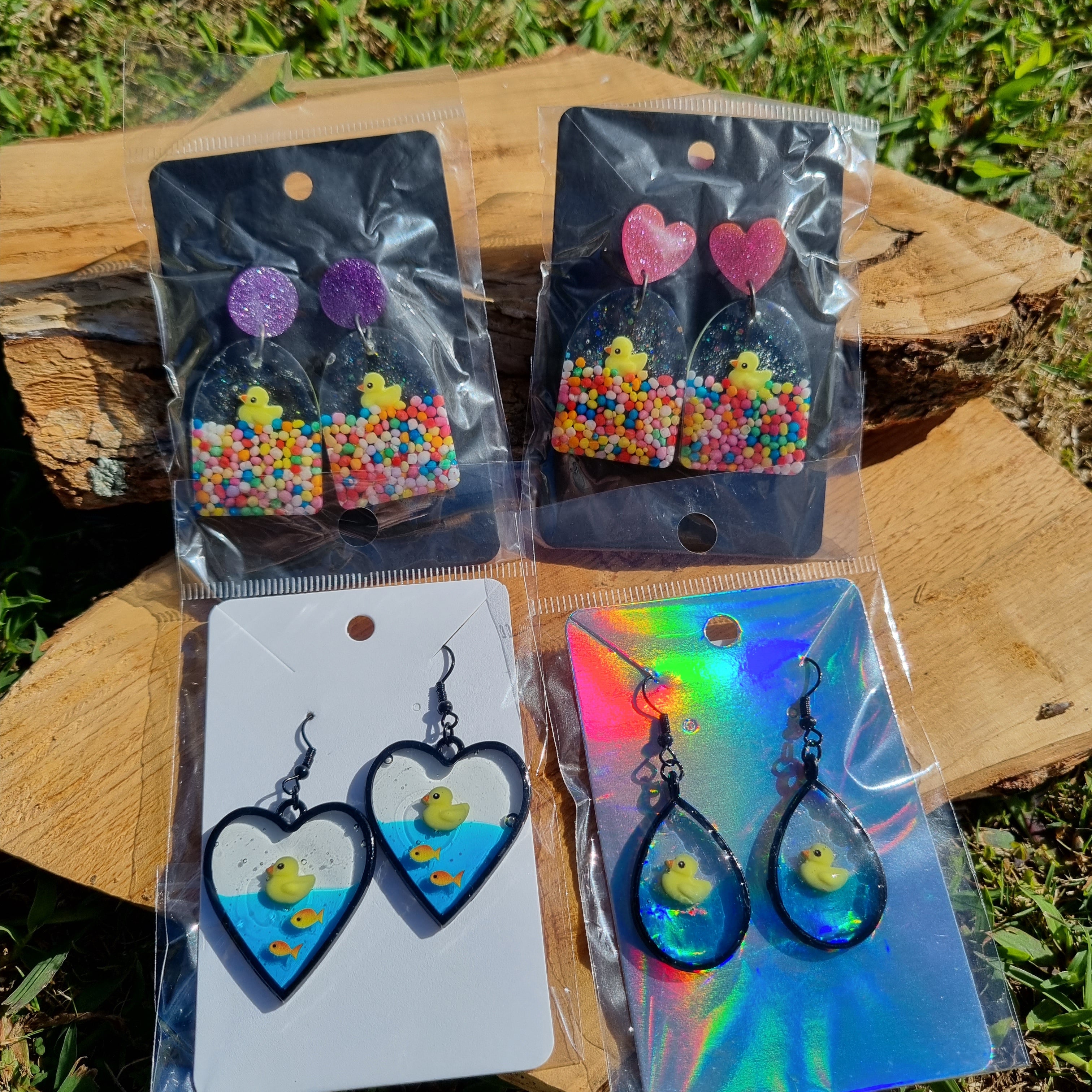 Rubber Ducky Earrings