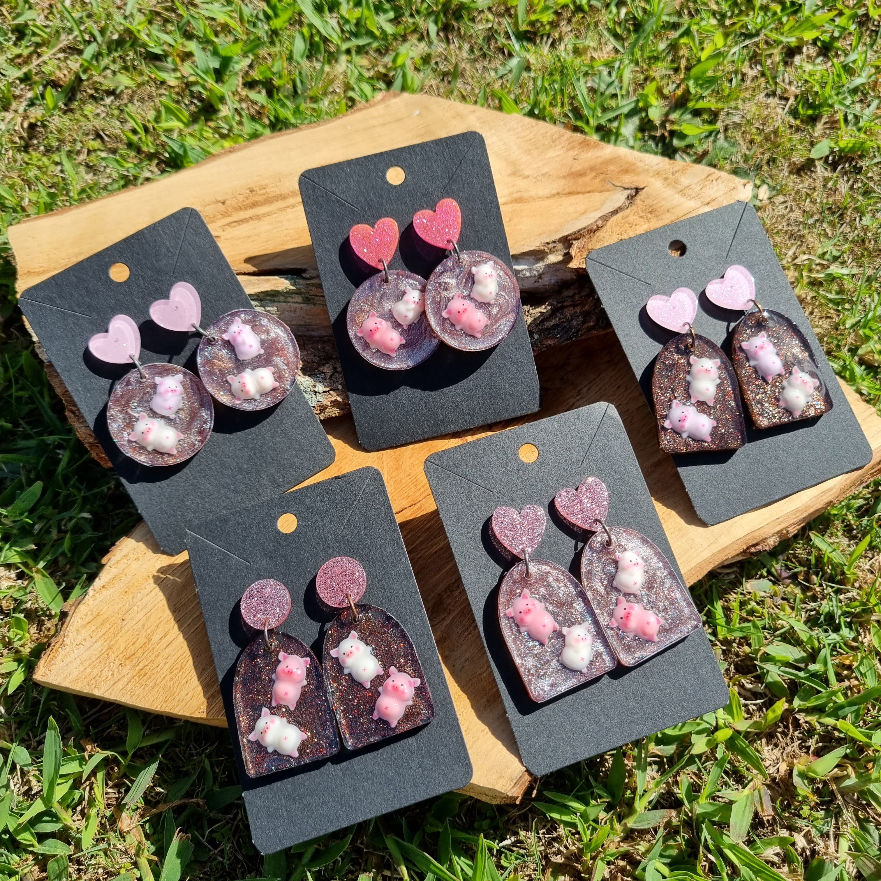 Pigs In Mud Earrings
