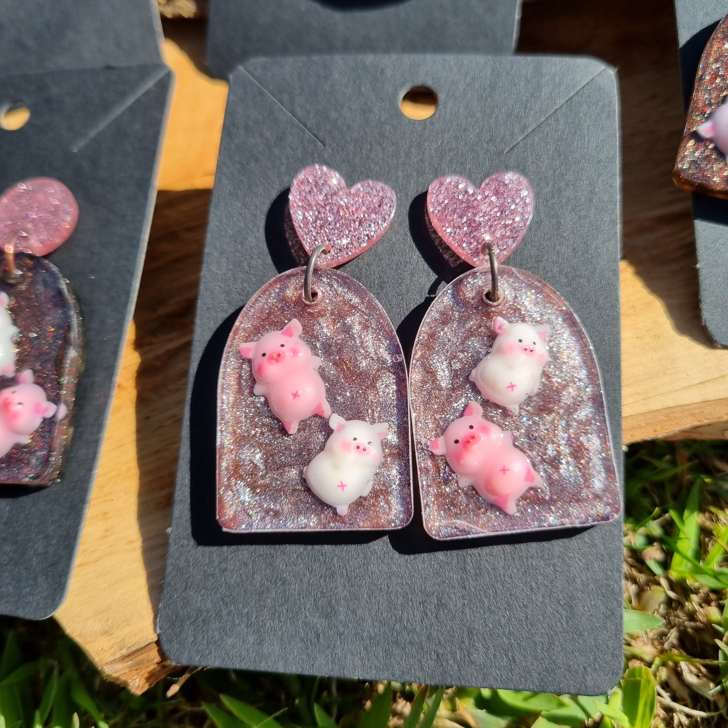 Pigs In Mud Earrings