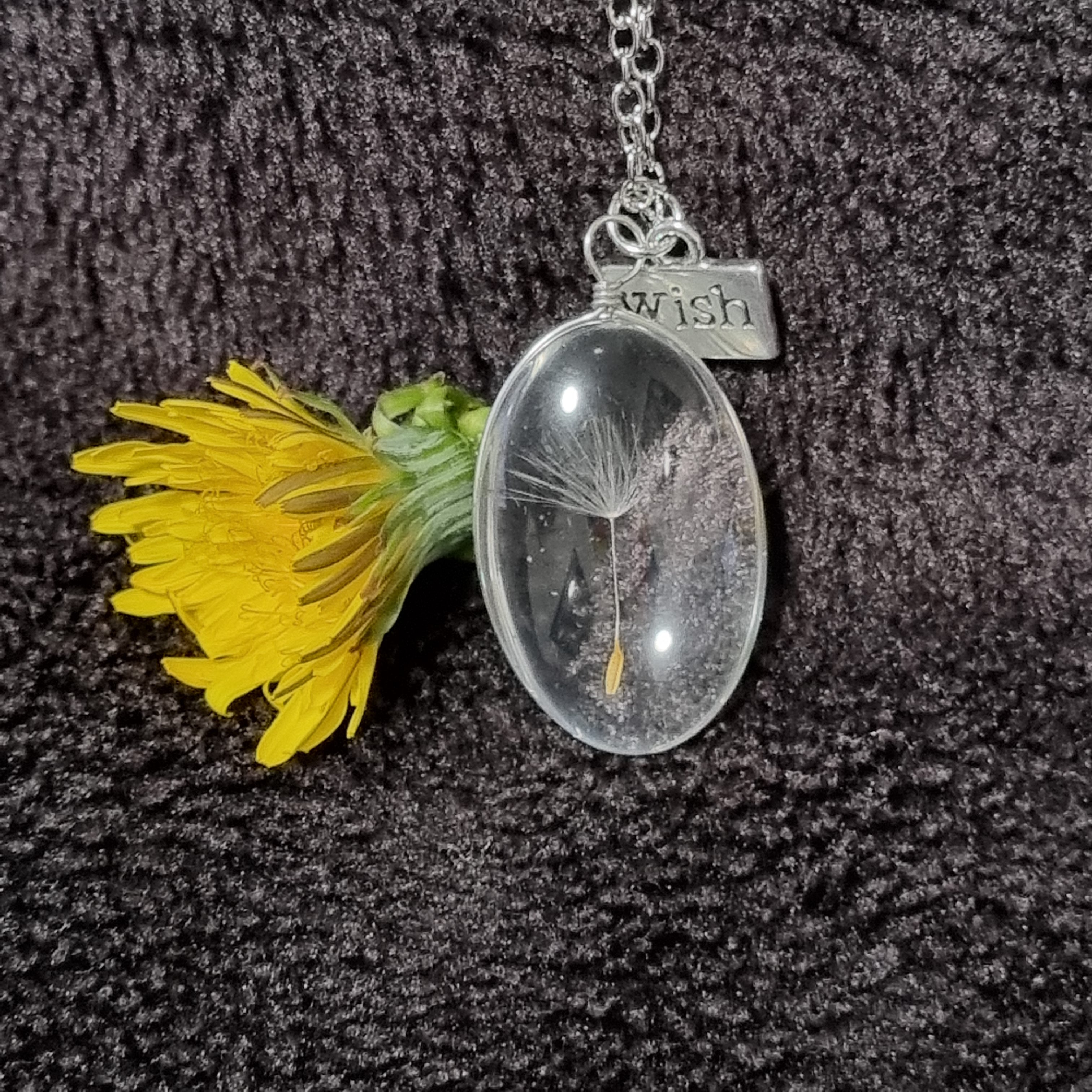Dandelion Wish Necklace