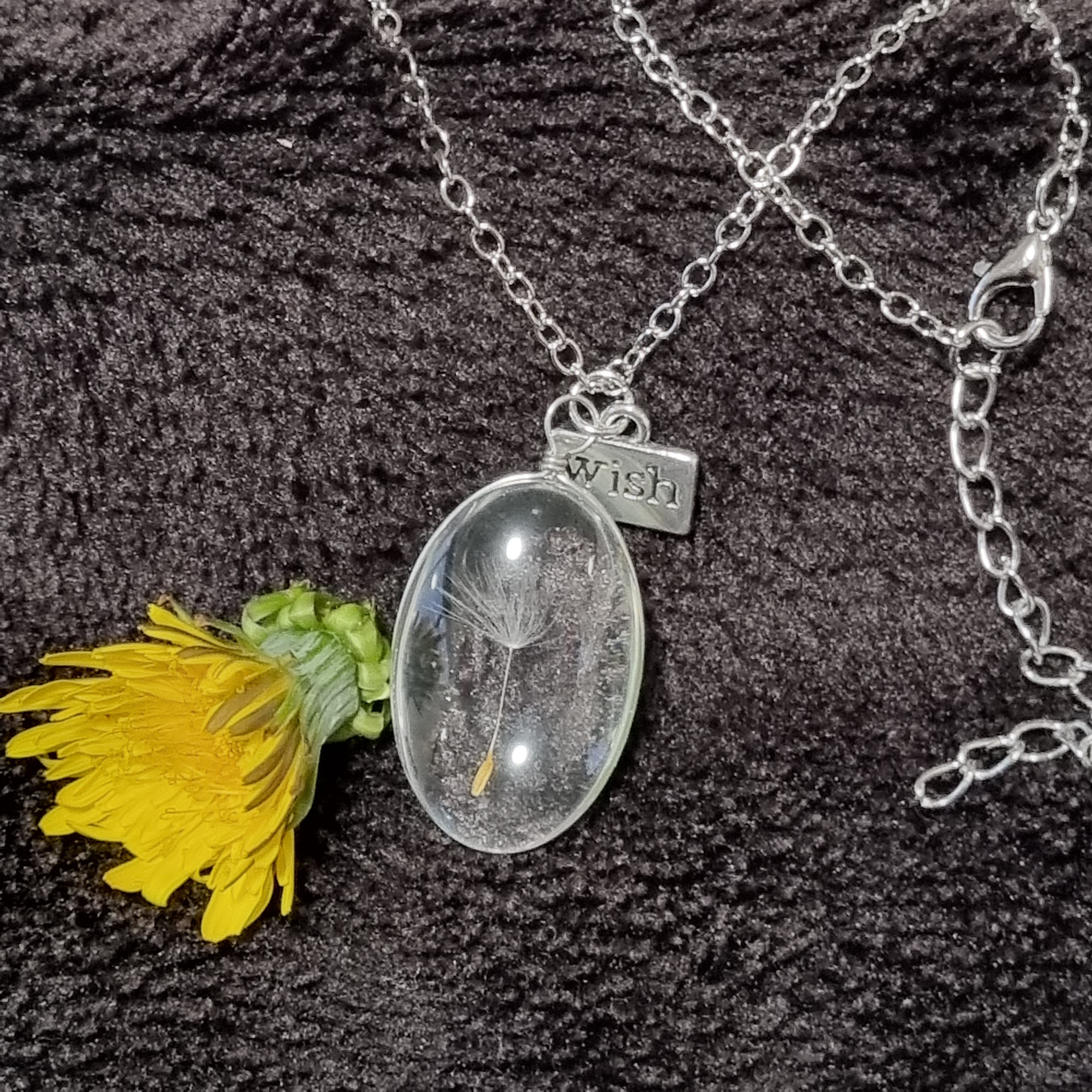 Dandelion Wish Necklace
