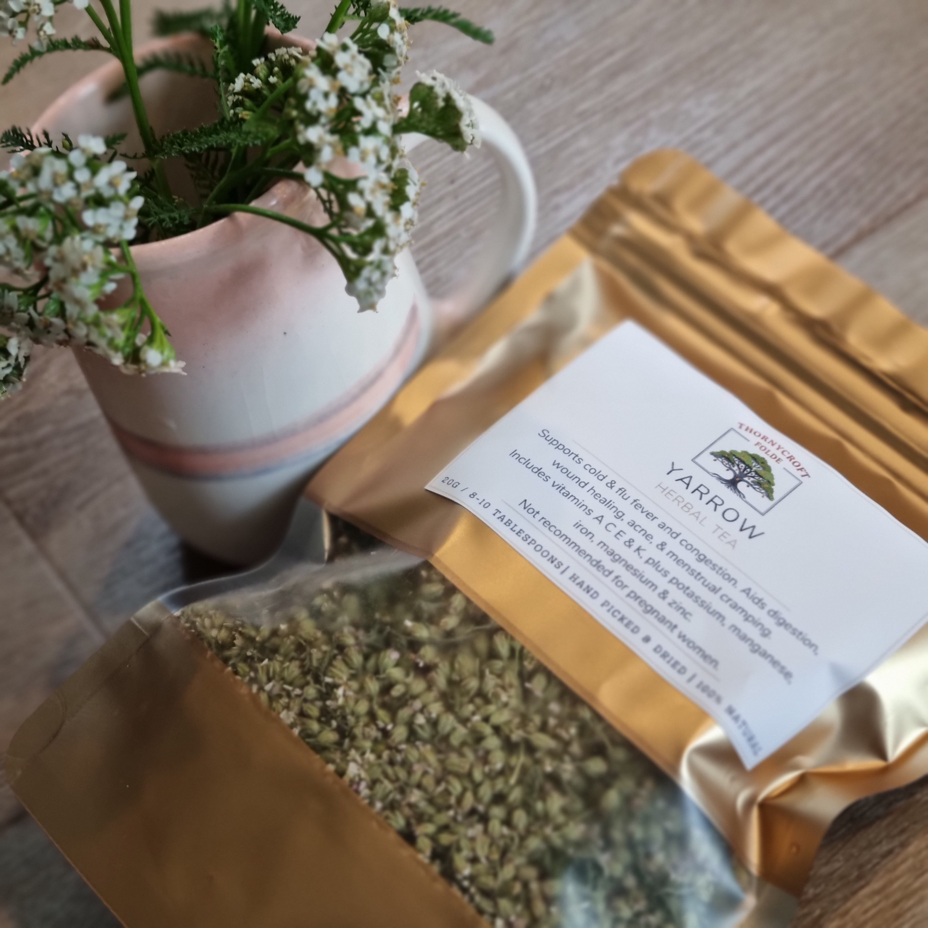 Yarrow Tea - Menstrual & Immune Support