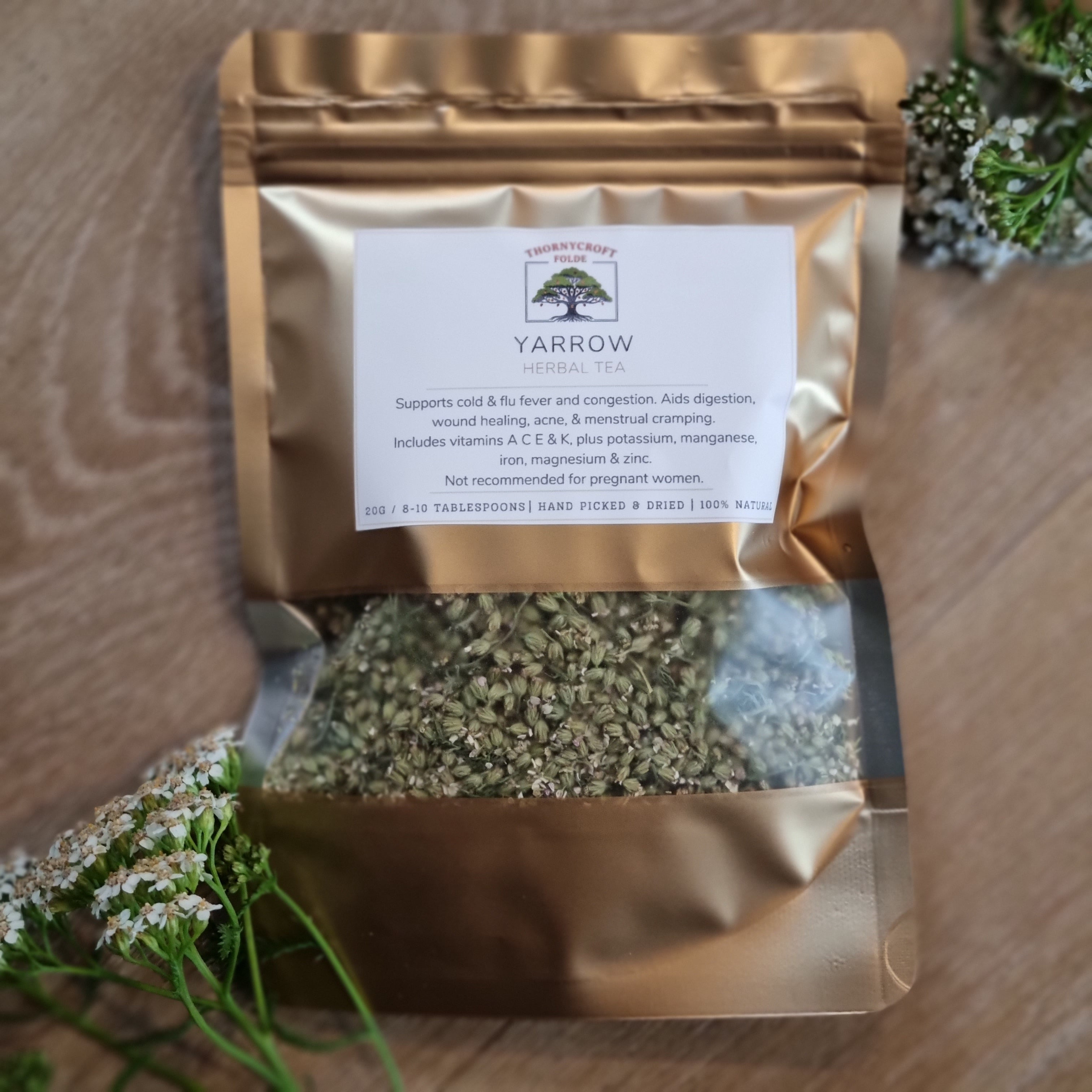 Yarrow Tea - Menstrual & Immune Support