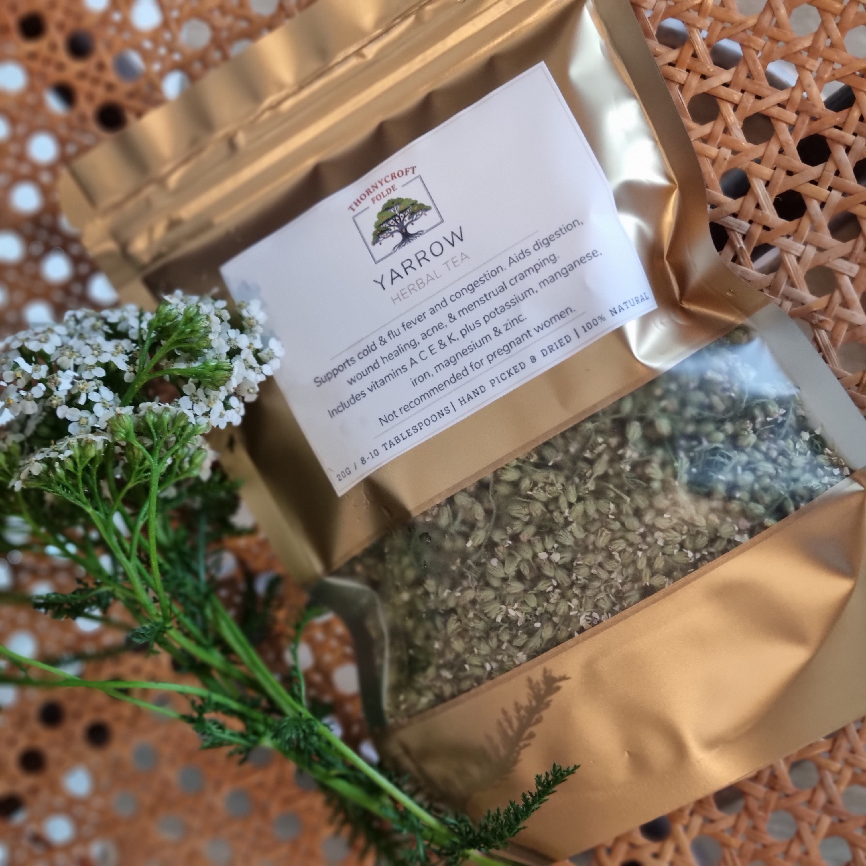 Yarrow Tea - Menstrual & Immune Support